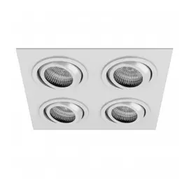 011614 Светильник SINGO X4 MR16/HP16 БЕЛЫЙ (в комплекте)