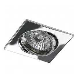 011944 Светильник LEGA16 QUA MR16/HP16 ХРОМ (в комплекте)