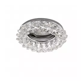 030304 Светильник ONORA CR MR16/HP16 ХРОМ/ПРОЗРАЧНЫЙ (в комплекте)