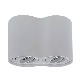 052029 Светильник BINOCO DUO HP16Х2 СЕРЫЙ (в комплекте)