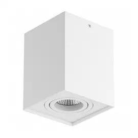 052076 Светильник RETTANGO GU10 БЕЛЫЙ IP20 (в комплекте)