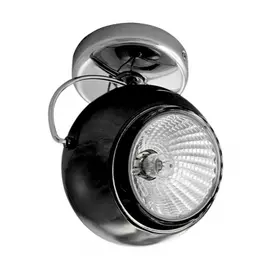110574 Светильник OCCHIO FABI NERO HP16 ХРОМ/ЧЕРНЫЙ МАТОВЫЙ (в комплекте)