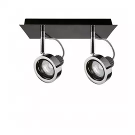 210128*** Светильник VARIETA 16 HP16*2 ЧЕРНЫЙ ХРОМ (в комплекте)