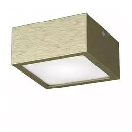 211921 Светильник ZOLLA QUAD LED-SQ 10W 780LM ЗЕЛЕНАЯ БРОНЗА 3000K IP44 (в комплекте)