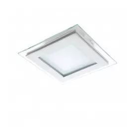 212020 Светильник ACRI LED 6W 480LM ХРОМ/ПРОЗРАЧНЫЙ 3000K (в комплекте)