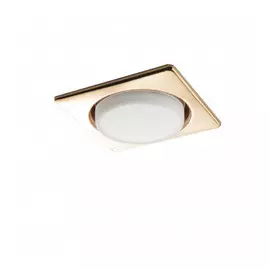212122 Светильник TENSIO Q GX53 H4 220V SQUARE GOLD (в комплекте)