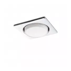 212124 Светильник TENSIO Q GX53 H4 220V SQUARE CHROME (в комплекте)