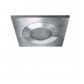 212181 Светильник LEDDY QUAD LED 3W 240LM АЛЮМИНИЙ 4000K в стену в подрозетник с трансф (в комплект