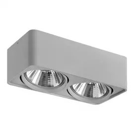 212629 Светильник MONOCCO AR111 СЕРЫЙ (в комплекте)