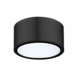 213917 Светильник ZOLLA CYL LED-RD 10W 780LM ЧЕРНЫЙ 4000K IP44 (в комплекте)