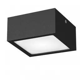 213927 Светильник ZOLLA QUAD LED-SQ 10W 780LM ЧЕРНЫЙ 4000K IP44 (в комплекте)