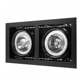 214128 Светильник CARDANO 111Х2 ЧЕРНЫЙ (в комплекте)