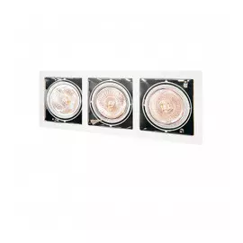 214130 Светильник CARDANO 111Х3 БЕЛЫЙ (в комплекте)