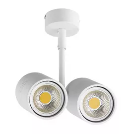 214446 Светильник RULLO 2xHP16 БЕЛЫЙ (в комплекте)