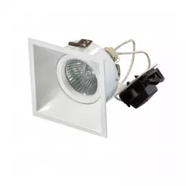 214506 Светильник DOMINO QUADRO MR16 БЕЛЫЙ (в комплекте)
