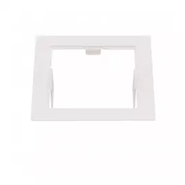 214516 Рамка DOMINO QUADRO MR16 БЕЛЫЙ (в комплекте)