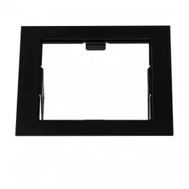 214517 Рамка DOMINO QUADRO MR16 ЧЕРНЫЙ (в комплекте)