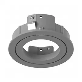 217609 Светильник INTERO 16 ROUND GU10 СЕРЫЙ (в комплекте)