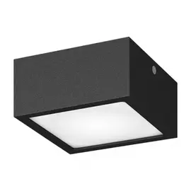 380273 Светильник ZOLLA QUAD LED-SQ 8W 640LM ЧЕРНЫЙ 3000K IP65 (в комплекте)