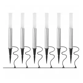 380935 (IVY-833) Светильник DITO LED 6*1,5W 6*20LM АЛЮМИНИЙ 3000K IP55 (в комплекте)