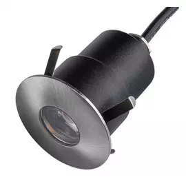 384315 Светильник IPOGEO LED 5W 280LM 35G НИКЕЛЬ 3000K IP65 (в комплекте)