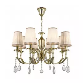 691082 (MD700002-8) Люстра подв CAPPA 8x40W E14 ЗОЛОТО (в комплекте)
