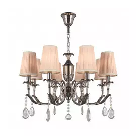 691084 (MD700001-8) Люстра подв CAPPA 8x40W E14 ХРОМ (в комплекте)