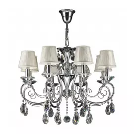 693084 (MD800014-8) Люстра подв RICERCO 8х40W E14 ХРОМ (в комплекте)
