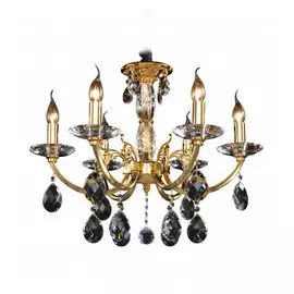 694062 (MD600005-6A) Люстра STREGARO 6х60W E14 ЗОЛОТО (в комплекте)