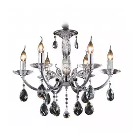 694064 (MD600003-6A) Люстра STREGARO 6х60W E14 ХРОМ (в комплекте)