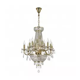 700162 (MD00071-16) Люстра подвесная CLASSIC 16х60W E14 ЗОЛОТО (в комплекте)