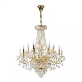 700292 (MD00071-29) Люстра подвесная CLASSIC 29х60W E14 ЗОЛОТО (в комплекте)