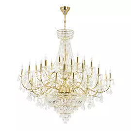 700512 (MD00071-51) Люстра подвесная CLASSIC 51х60W E14 ЗОЛОТО (в комплекте)