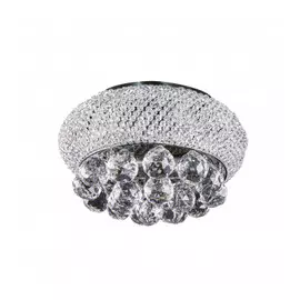 704034 (MX 300022-3) Люстра потолочная MONILE 3х40W E14 ХРОМ (в комплекте)