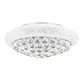 704094 (MX 300022-9) Люстра потолочная MONILE 9х40W E14 ХРОМ (в комплекте)