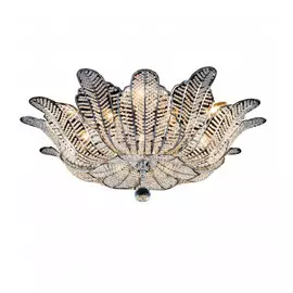 705134 (MX200009-10+3) Люстра RICCIO 10х60W E14+ 3х40W G9 ХРОМ (в комплекте)