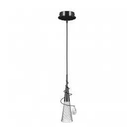 711017 (SD1105/1) Люстра AEREO 1х25W G9 BLACK (в комплекте)