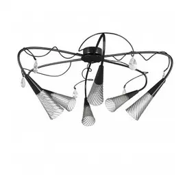 711067 (SX1105/6) Люстра AEREO 6х25W G9 BLACK (в комплекте)