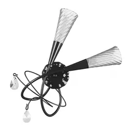 711637*** (SB1105/2R) Бра AEREO 2х25W G9 BLACK (в комплекте)