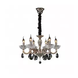 719068 (MD55170/6) Люстра ARTIFICI 6x60W E14 МЕДЬ/ПРОЗРАЧНЫЙ (в комплекте)