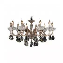 719108 (MD55170/10) Люстра ARTIFICI 10x60W E14 МЕДЬ/ПРОЗРАЧНЫЙ (в комплекте)