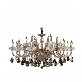 719188 (MD55170/12+6) Люстра ARTIFICI 18x60W E14 МЕДЬ/ПРОЗРАЧНЫЙ (в комплекте)