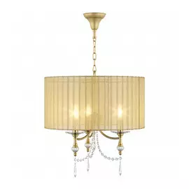 725033 (MD500012-3) Люстра PARALUME 3x40W E14 ЗОЛОТО (в комплекте)