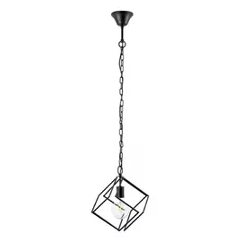 732317 (SD1377/1) Люстра GABBIA 1х40W E27 ЧЕРНЫЙ (в комплекте)