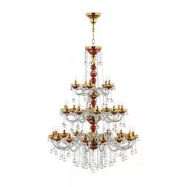 738302 (MD000002-15+10+5) 3 КОР!! Люстра подвесная VIDARE 30х60W E14 ЗОЛОТО (в комплекте)