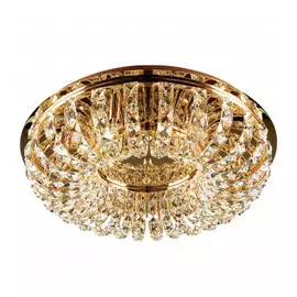 741072 (9287/7A) Люстра потол ONDA 7х40W G9 ЗОЛОТО (в комплекте)