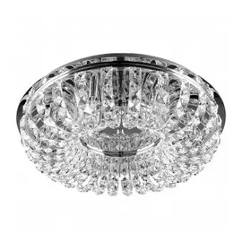 741074 (9287/7A) Люстра потол ONDA 7х40W G9 ХРОМ (в комплекте)