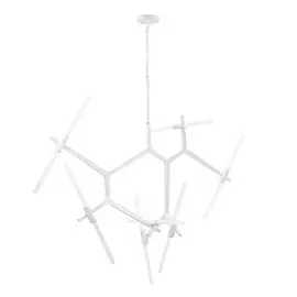 742146 (1373/14) Люстра STRUTTURA 14х40W G9 БЕЛЫЙ МАТОВЫЙ (в комплекте)