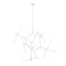 742206 (1373/20) Люстра STRUTTURA 20х40W G9 БЕЛЫЙ МАТОВЫЙ (в комплекте)