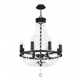 744088 (9933/8) Люстра CASTELLO 8х40W E14 COOPER (в комплекте)